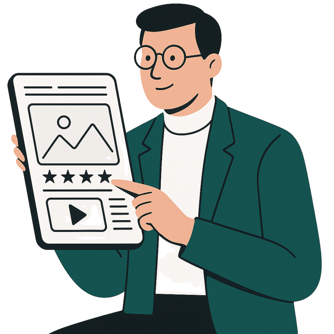 UX/UI Guide Landing Page